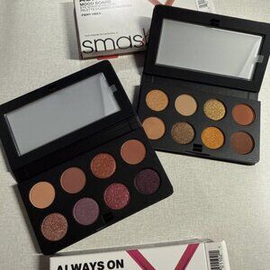 Smashbox Always On Mood Board Eye Shadow Fiery Vibes & Bougie Vibes Bundle New
